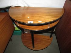 An art deco style hall table. COLLECT ONLY.