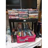 A very large quantity of DVD's including Churchill, game over, open range, etc.