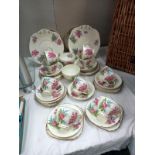 A Sutherland bone china tea set.