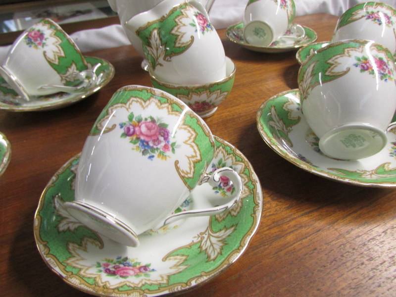 A Good Grafton china tea set. - Image 2 of 3