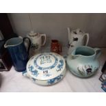 A quantity of miscellaneous items including Royal Grafton and Denby etc. Collect only.