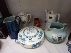 A quantity of miscellaneous items including Royal Grafton and Denby etc. Collect only.