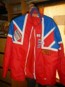 A South Bank Motor Club jacket. Size label 44.