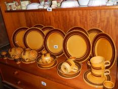 A good lot of Kiln Craft dinner ware.