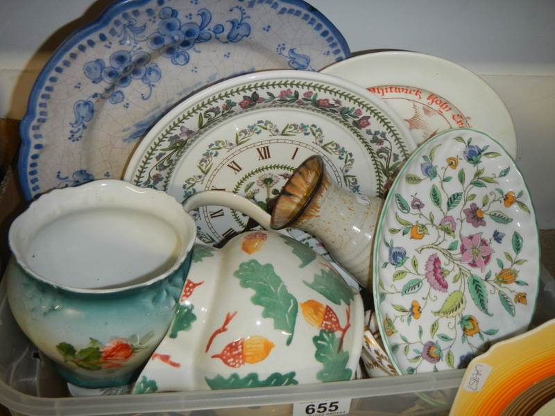 A mixed lot of ceramics including cake stand. - Image 2 of 3