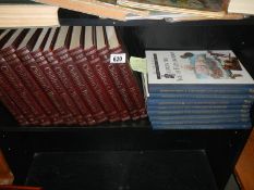 A quantity of Children's Britannia and another set of reference books.