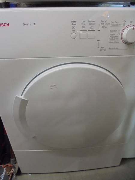 A Bosch tumble drier.