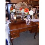 A Edwardian mahogany dressing table