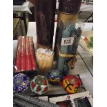 A good lot of new candles including 'artistic candles'