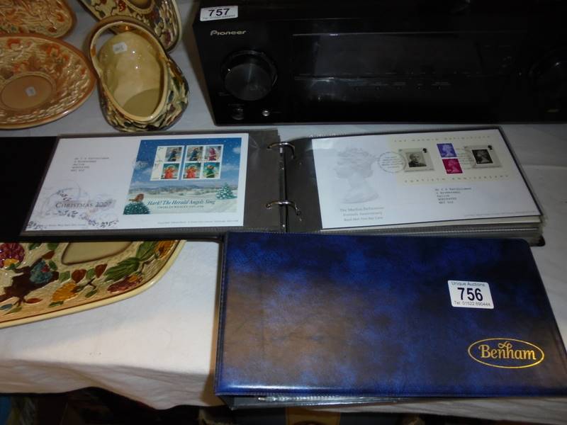 2 Books of British first day covers stamps.