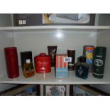 A quantity of vintage mens aftershave, talc etc including Old Spice