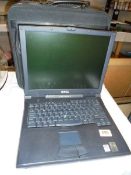A Dell Latitude Laptop with case, untested