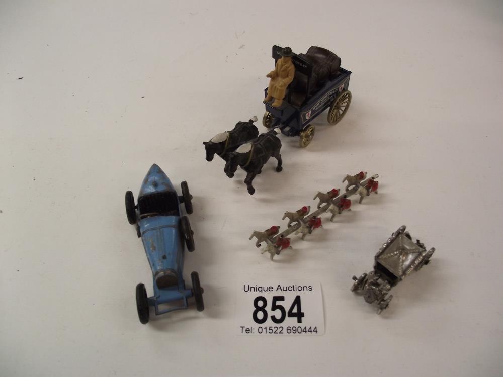 Days gone by Brewery Dray, diecast Lesney Bugatti etc - Image 3 of 3