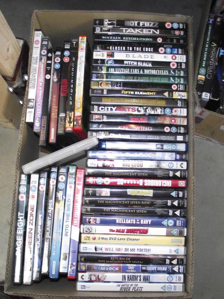 3 boxes of dvds - Image 2 of 4