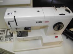 A vintage PFAFF 1222E sewing machine