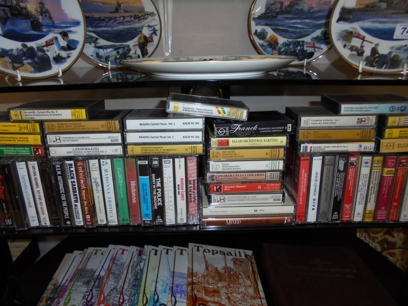 A good lot of vintage cassettes