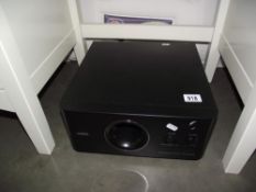 A Yamaha Subwoofer system YST FSW050 with instructions