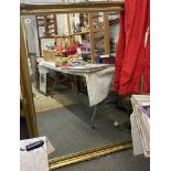 A fine large gilt frame mirror 106cm x 136cm