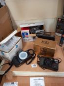 2 boxed cameras etc