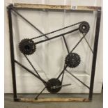 An excellent piece of metal wall art entitled Life Cycle by Brett of Upcycled Innovations