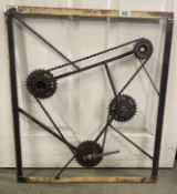 An excellent piece of metal wall art entitled Life Cycle by Brett of Upcycled Innovations