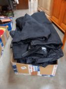 A quantity of motorcycle base layers, various items, various sizes