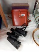 A cased set of Hilka 10 x 50 binoculars