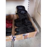 2 pairs of motorcyclists boots Seltex size 45 (European) and Blytz size 10