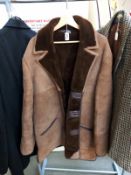 A Philmar Clad sheepskin coat size 44