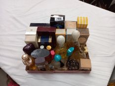 A quantity of vintage perfume including Chanel no 19, Opium etc, some are partly used
