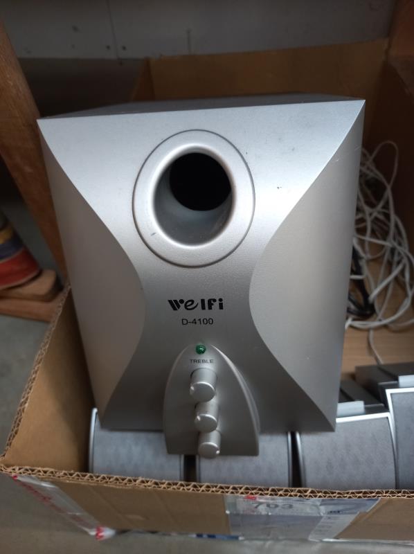 A Welfi D4106 speaker system - Image 3 of 4