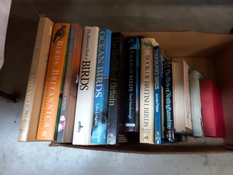 A box of books on birds. - Image 2 of 2