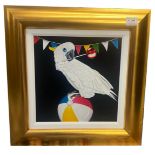 Marie Louise Wrightson - A framed oil on board Aye Aye Captain (Donated by Artist Marie Louise