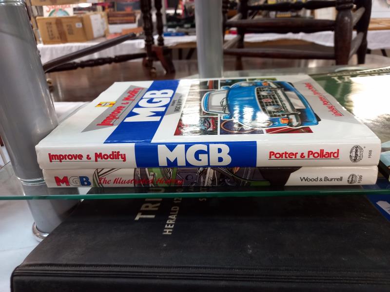 A selection of car related books including Porsche, Jaguar, MGB, Ford Mustang etc. - Image 2 of 7