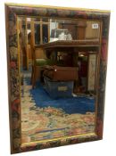 A large TiaraCraft mirror with a William Morris style frame