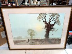 A framed & glazed print by Coulson