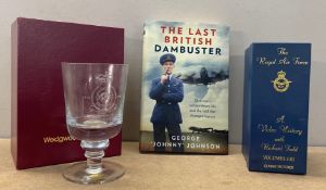 RAF Related: A signed edition of The Last British Dambuster signed by George Johnny Johson. Along