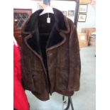 A Gents sheepskin coat chest size 42"