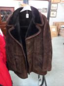 A Gents sheepskin coat chest size 42"