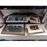 Quantity of original photos of Armstrong Siddeley and Austin funeral cars, including Rolls Royce