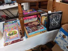 An interesting lot of books including comic books etc.