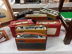 7 vintage Roberts radios