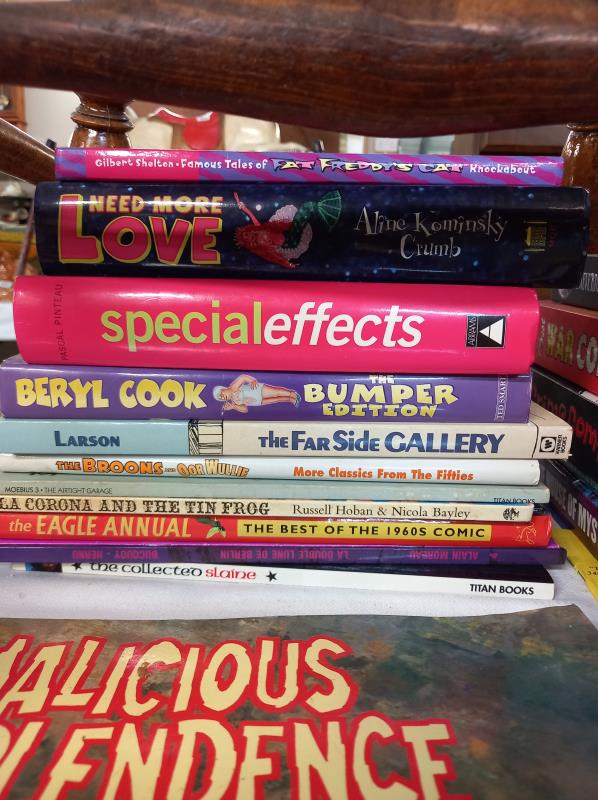 An interesting lot of books including comic books etc. - Image 12 of 18