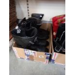 A pair of Merlin motorcyclists boots new with labels size 11 plus another used pair, size unknown