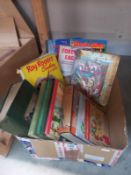 A quantity of vintage children's books