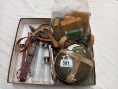 A good lot of miscellaneous including military flask etc