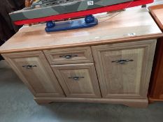 A 3 door 1 drawer sideboard