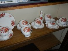 A quantity of Crown Derby tea ware.