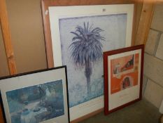A quantity of framed and glazed prints. COLLECT ONLY.