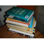 A quantity of mainly classical music books.